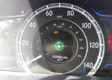 2017 Honda Accord Hybrid Touring z USA, uszkodzony, nr VIN JHMCR6F73HC020777